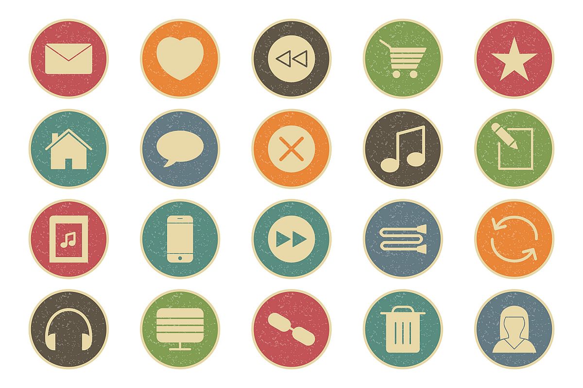 Set Of Multimedia Icons example image 1