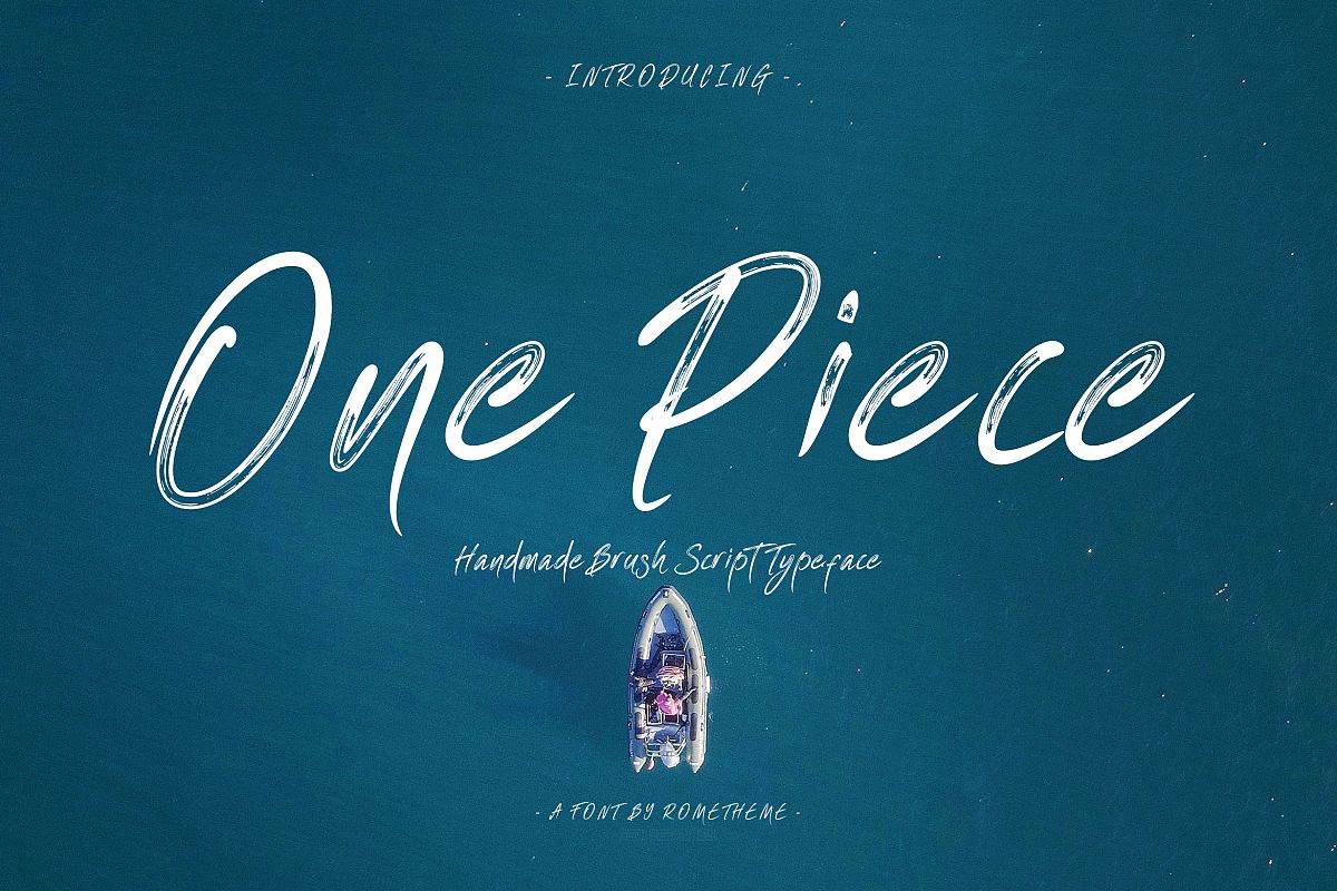 One Piece - Typeface example image 1