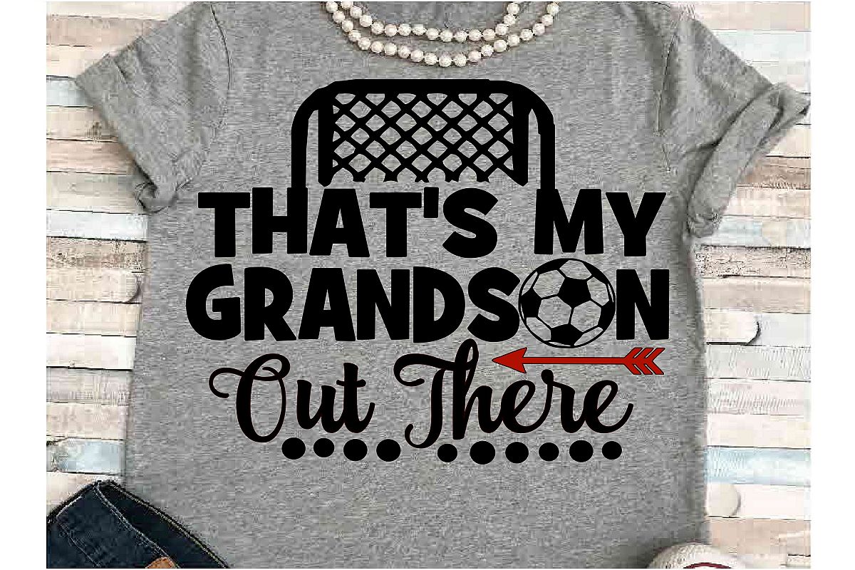 Soccer SVG DXF JPEG Silhouette Cameo Cricut Grandson field example image 1