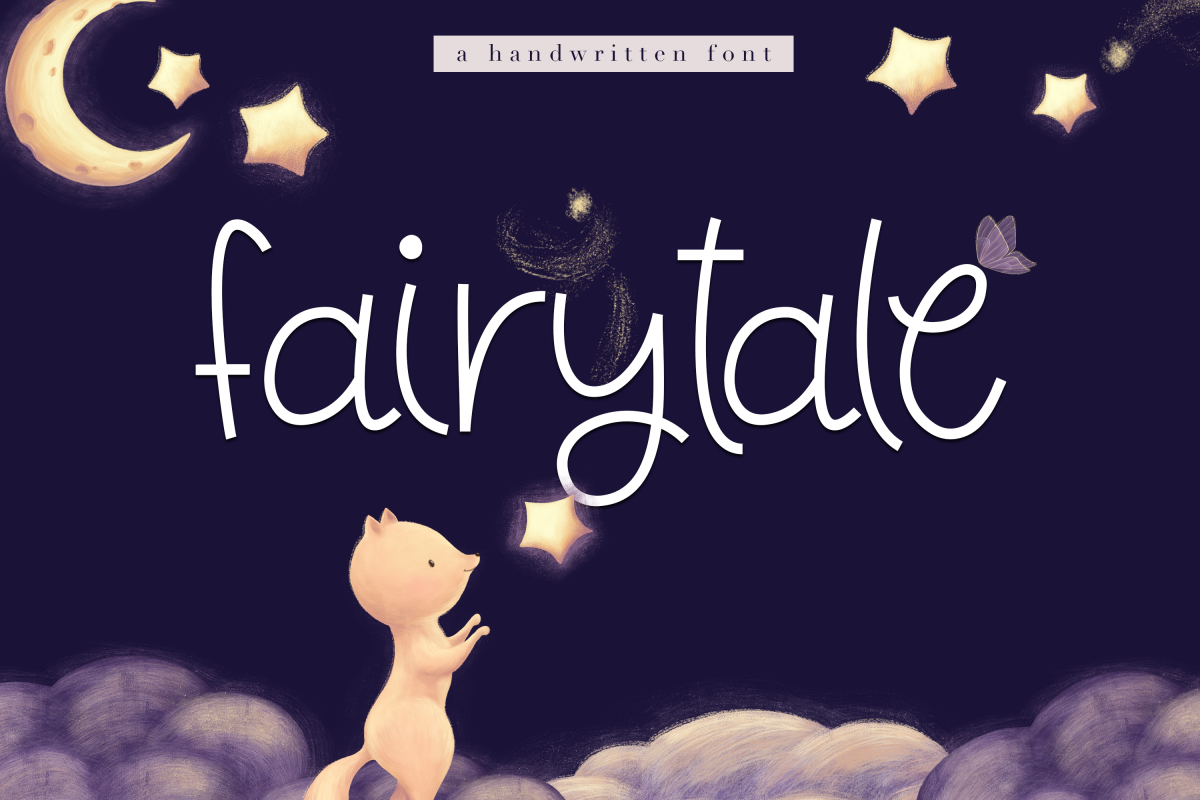 Fairytale - A Cute Handwritten Font example image 1