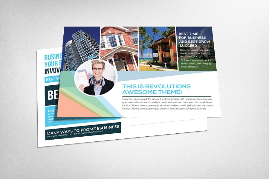 Real Estate Postcard Template example image 1