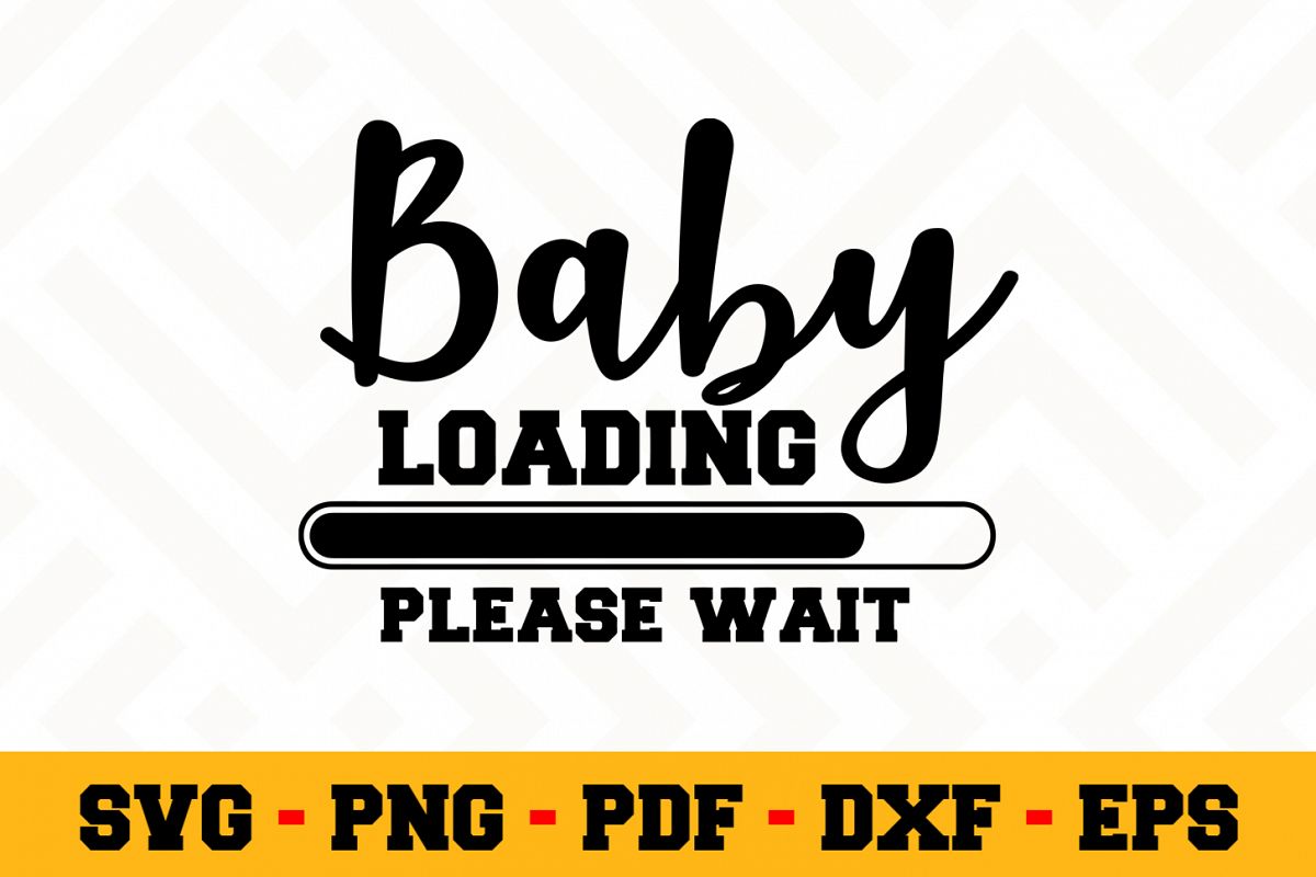 Pregnant SVG Design n544 | Pregnant SVG Cut File example image 1