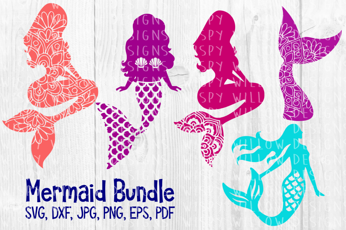 Free Free 288 Mandala Mermaid Silhouette Mermaid Svg SVG PNG EPS DXF File