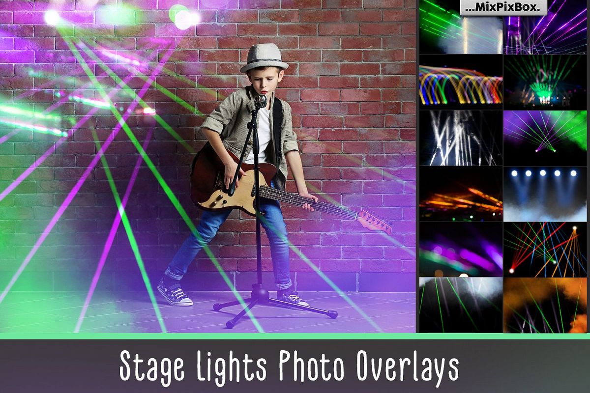 Stage Lights Overlays example image 1