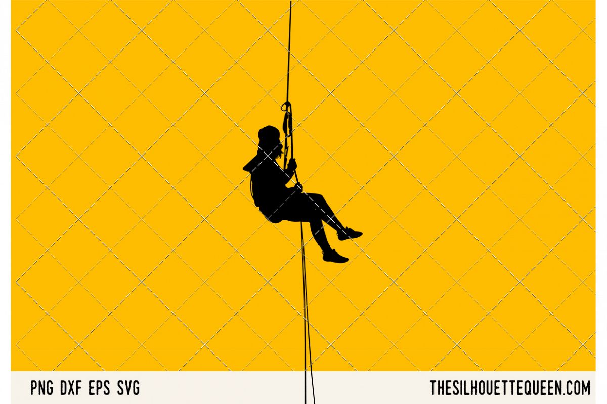 Abseiling SVG example image 1