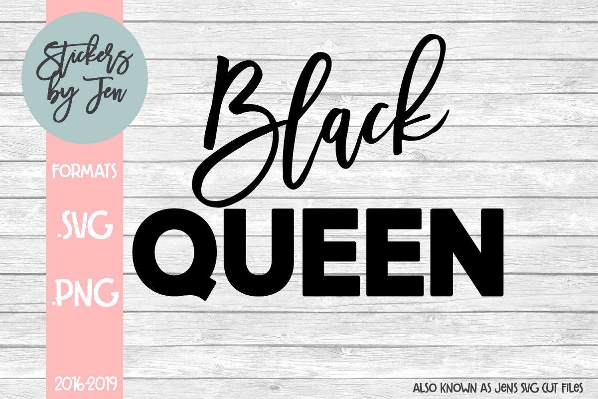 Download Black Queen svg cut file