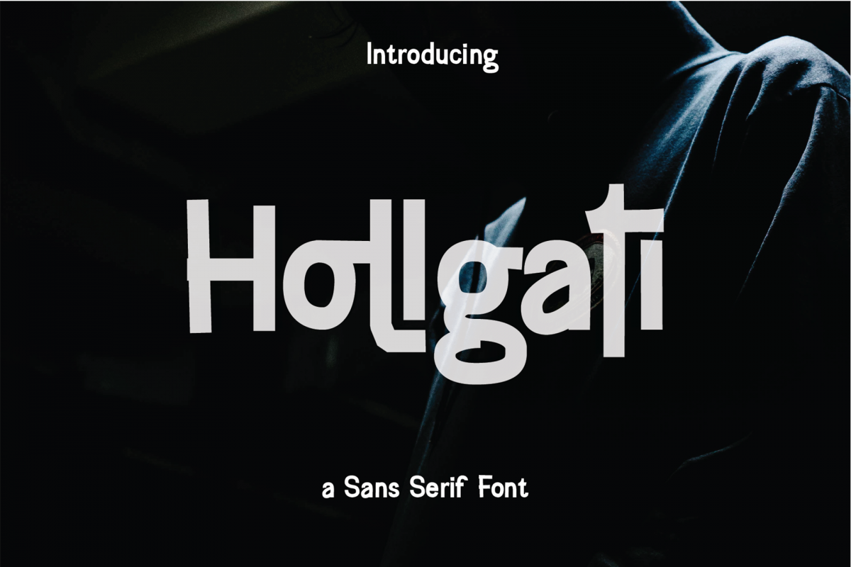 Hollgati Font example image 1