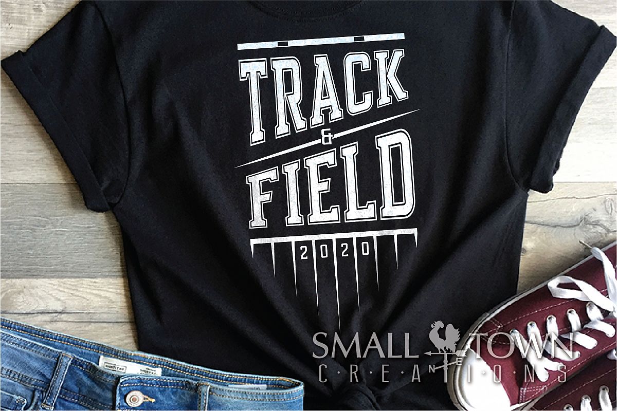 Track & Field, Track Team, Sport, Logo, PRINT, CUT & DESIGN example image 1