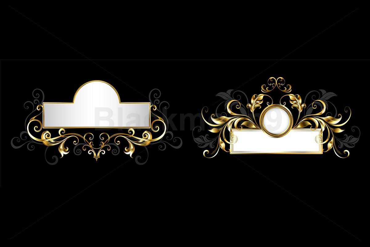 Two Antique Nameplates example image 1