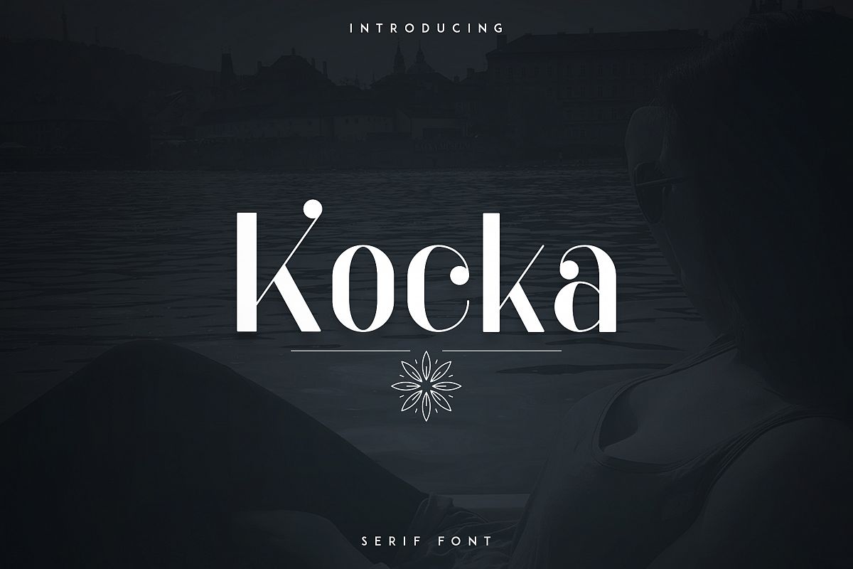 Kocka Serif Font example image 1