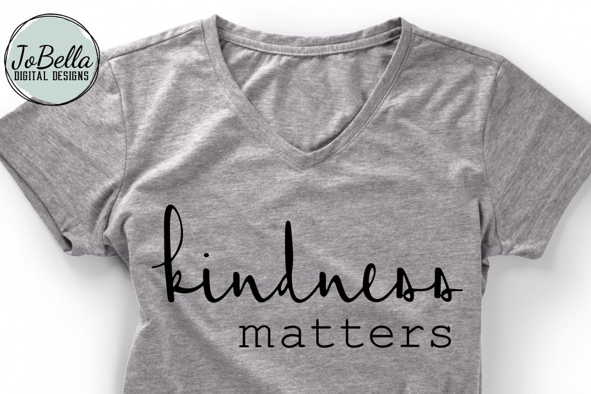 Kindness Matters SVG and Printable example image 1
