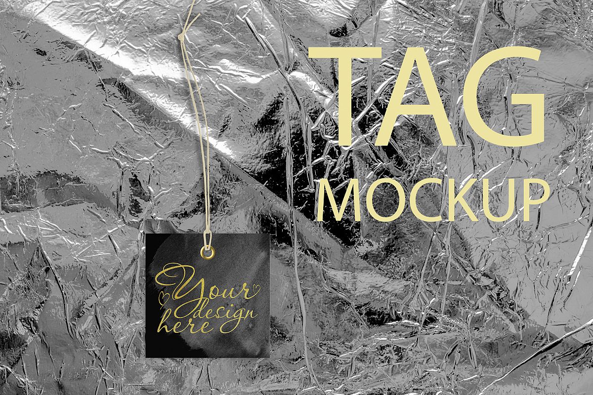 Label tag mockup example image 1