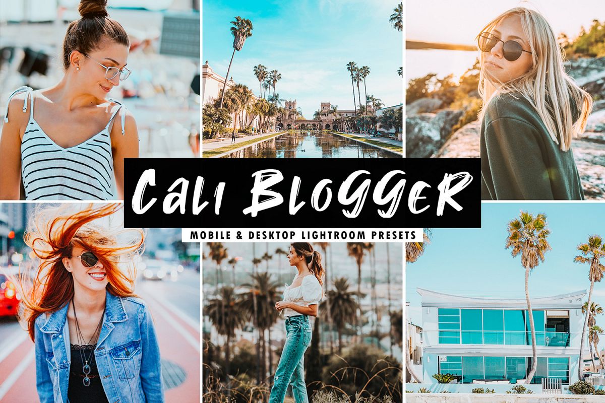 Cali Blogger Mobile & Desktop Lightroom Presets example image 1