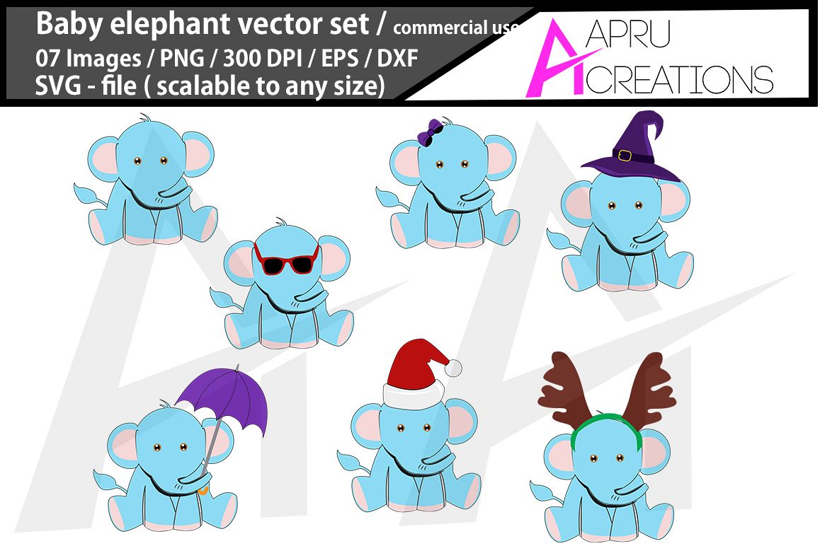 Free Free 184 Baby Elephant Silhouette Svg SVG PNG EPS DXF File