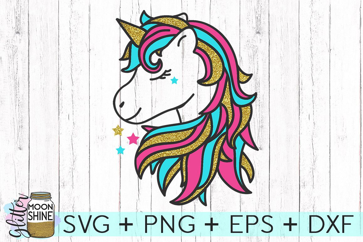 Download Magical Unicorn SVG DXF PNG EPS Cutting Files (74996) | SVGs | Design Bundles