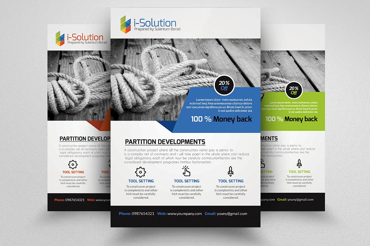 Multi Use Business Flyers example image 1