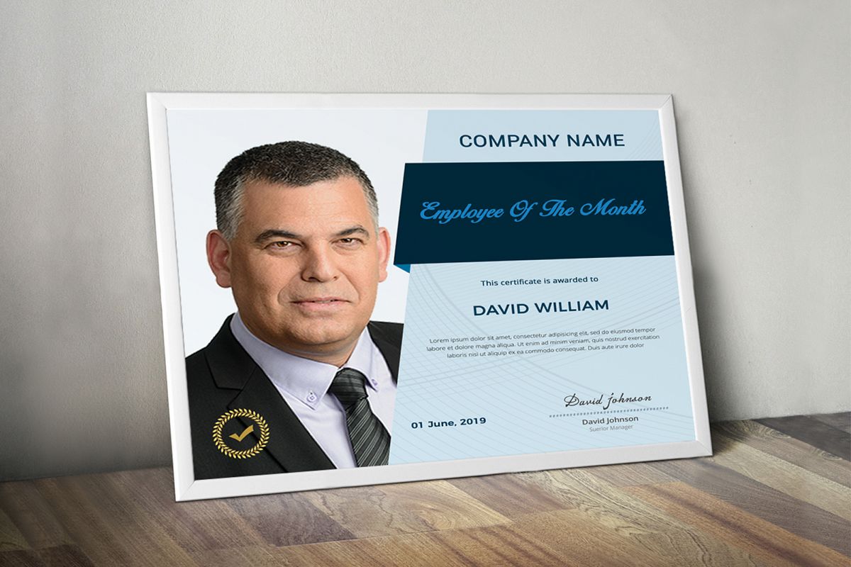 Employee Certificate example image 1
