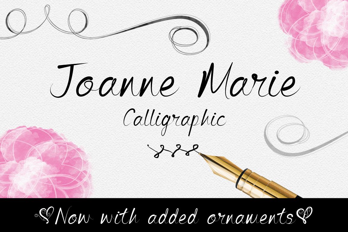 Joanne Marie Calligraphic example image 1