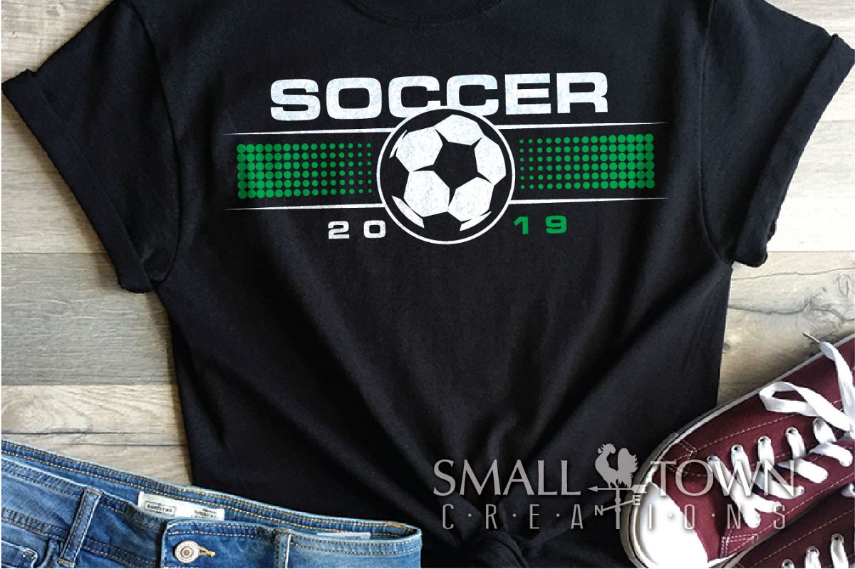 Soccer, Soccer ball, Sports team, PRINT, CUT & DESIGN example image 1