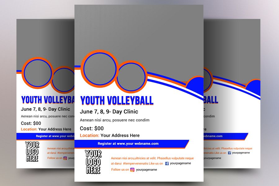 Volleyball Flyer example image 1