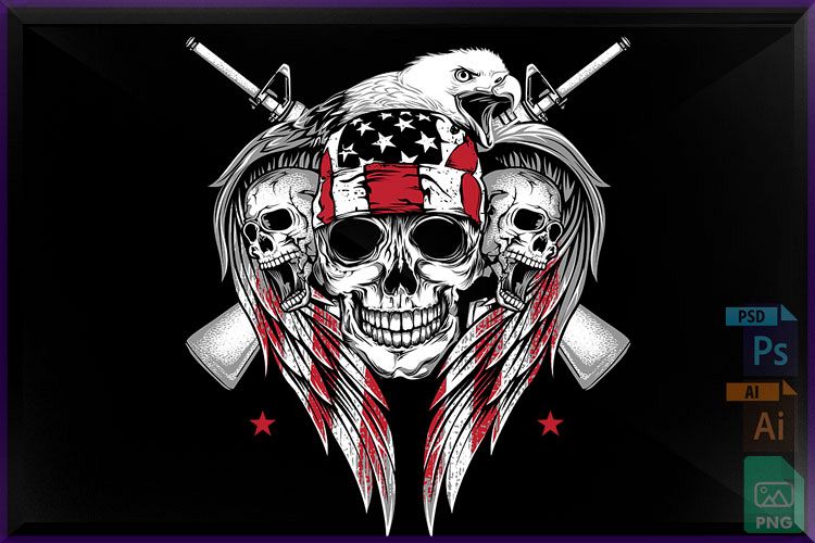 American skulls example image 1