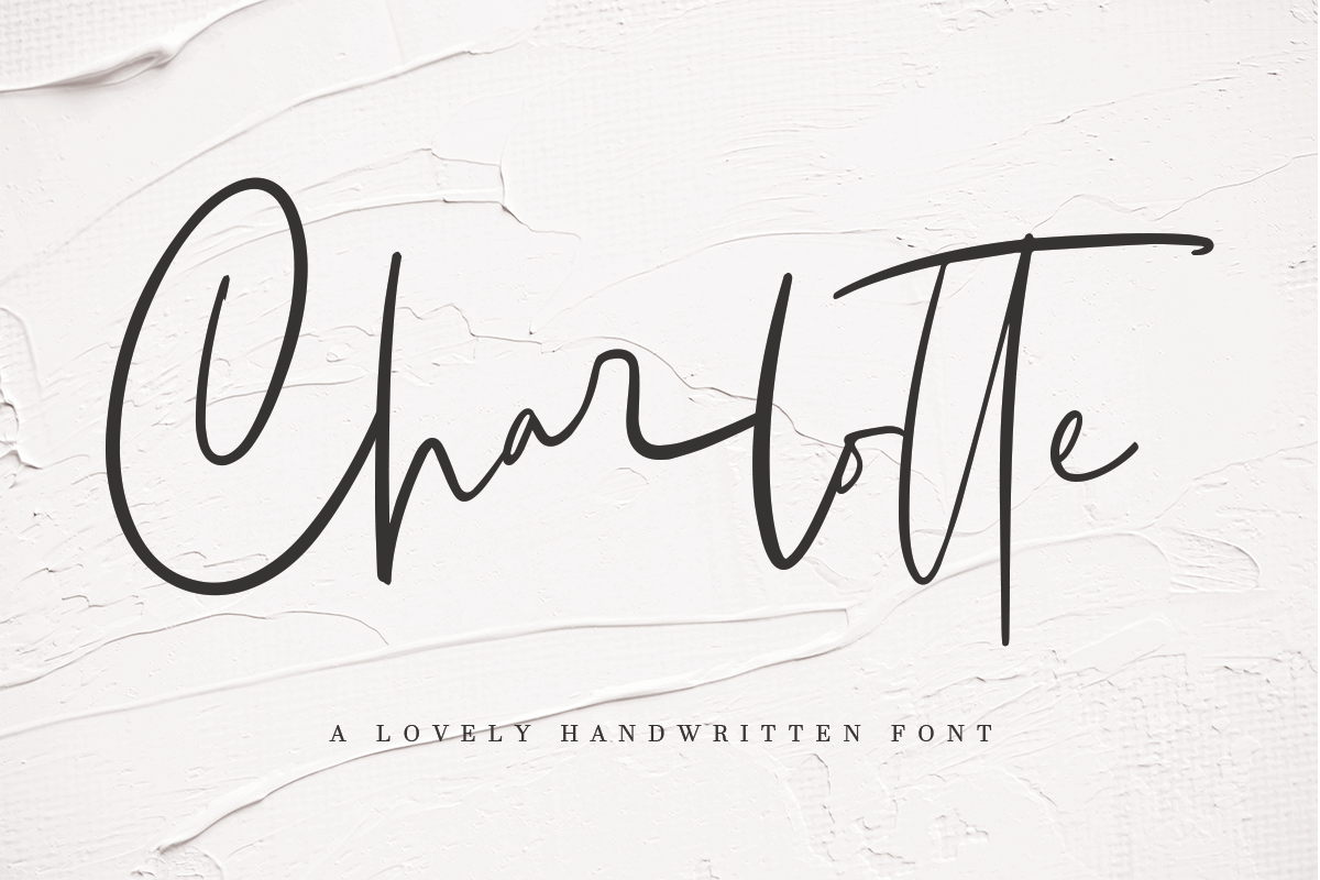 Charlotte | Handwritten Font example image 1