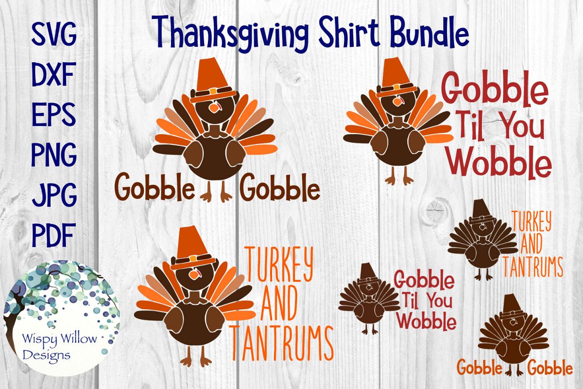 Download Thanksgiving Turkey Shirt Bundle | Fall | Autumn | SVG (146665) | SVGs | Design Bundles