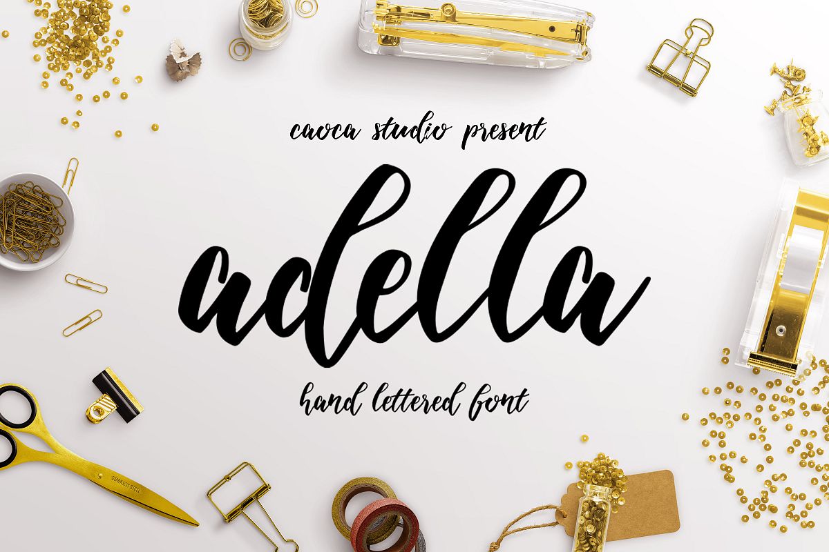 Adella Handlettered example image 1