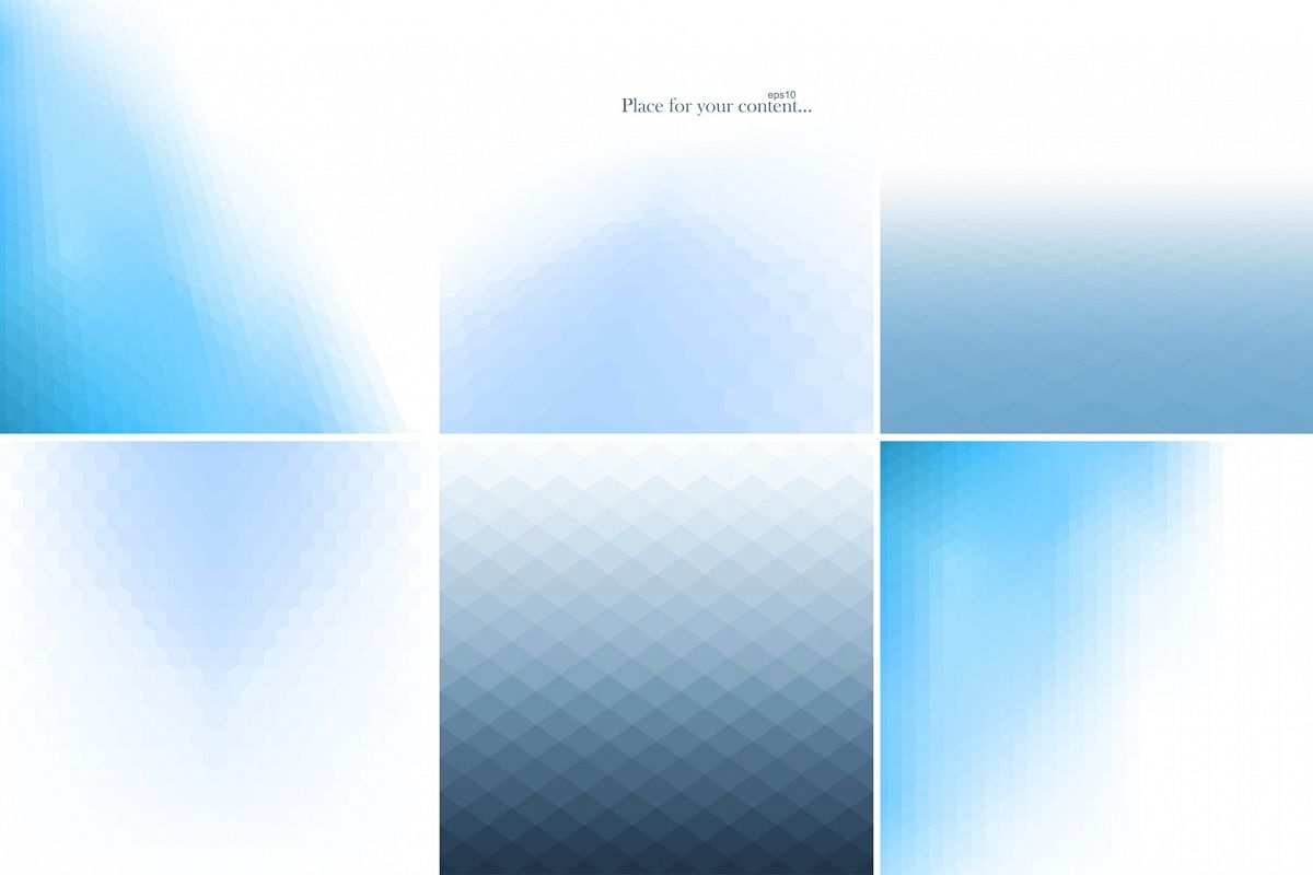 Blue abstract backgrounds. example image 1