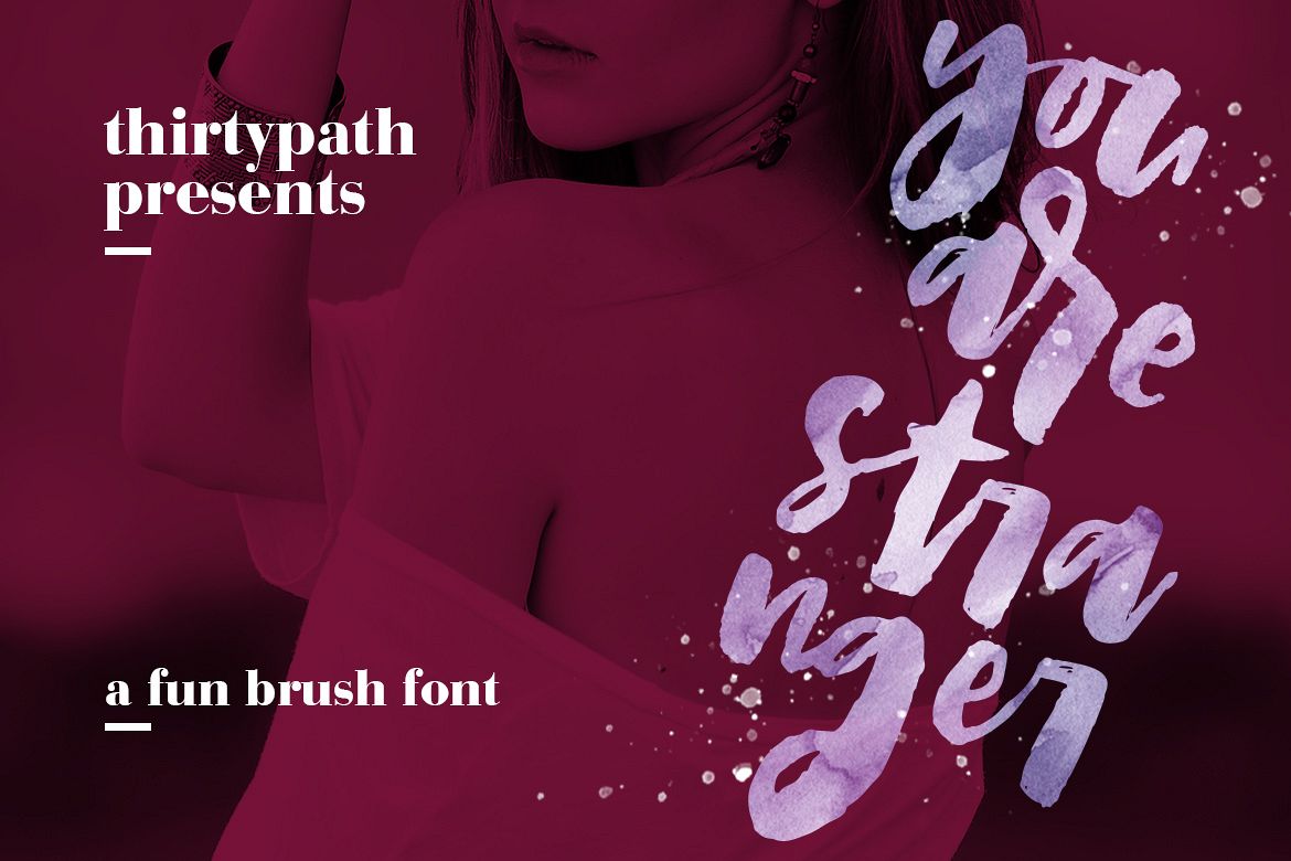 You Are Stranger Font example image 1