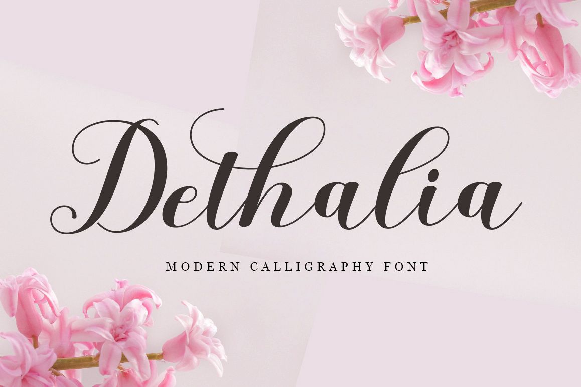 Dethalia Script example image 1