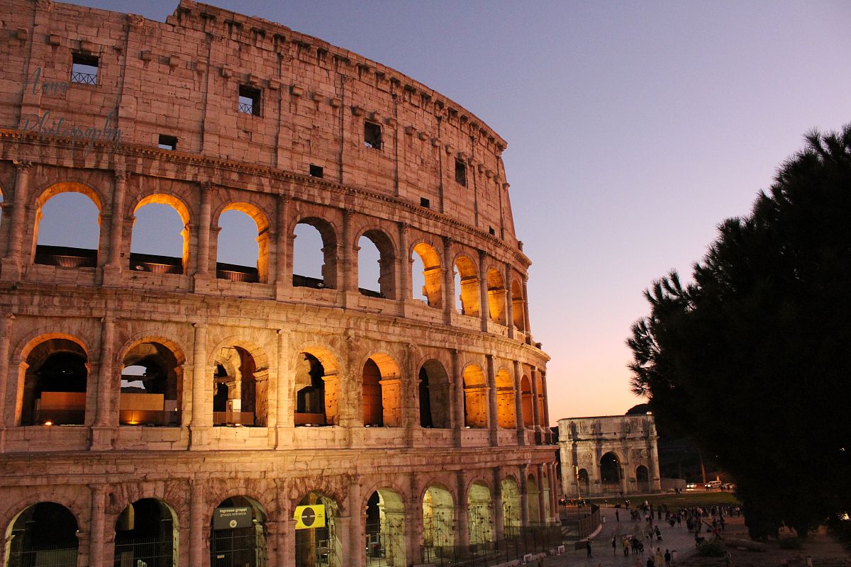 Colosseum Sunset example image 1
