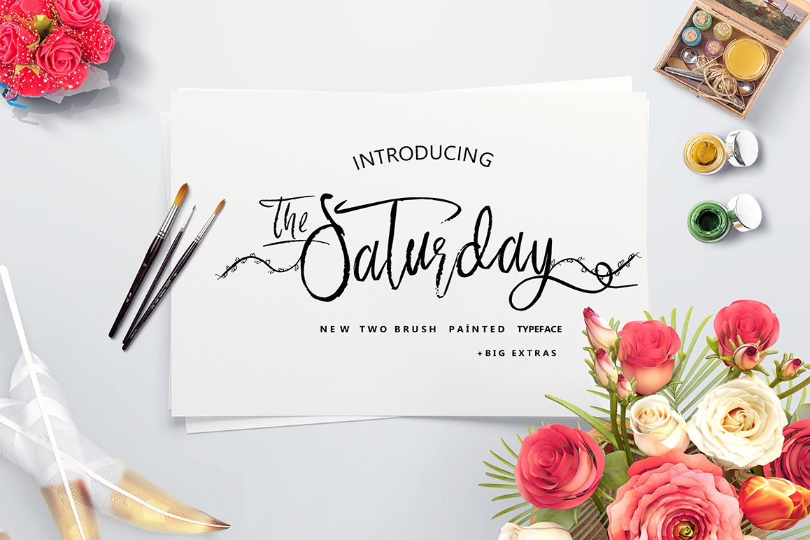 Saturday & Swashes example image 1