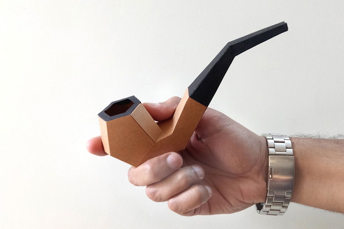DIY Cigar - 3d papercraft example image 1
