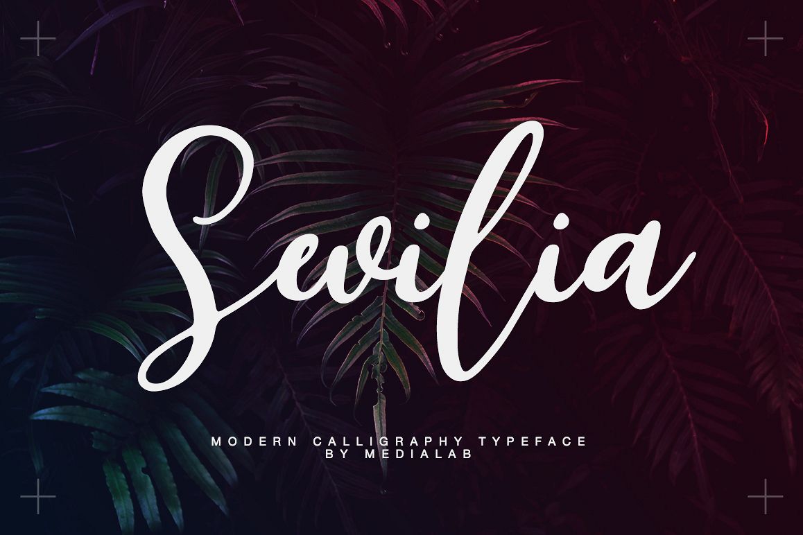 Sevilia Script example image 1