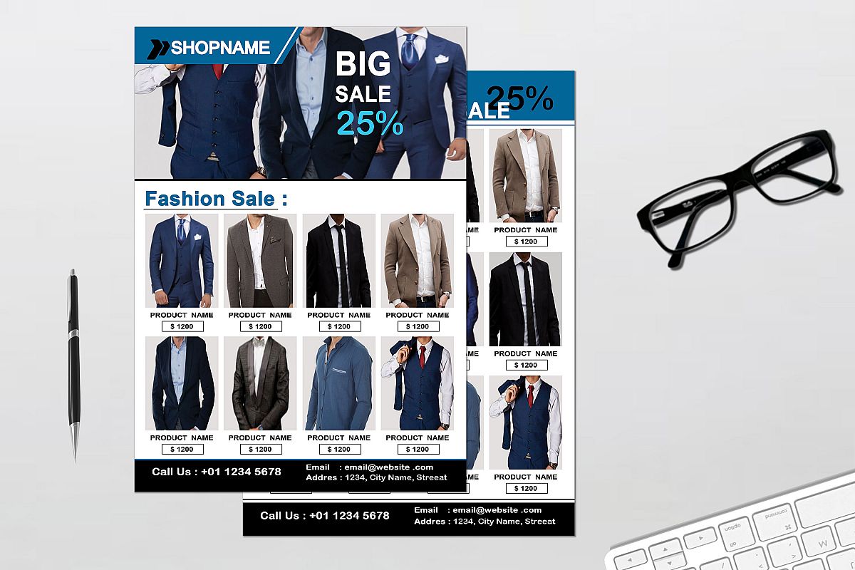 Flyer - Fashion example image 1