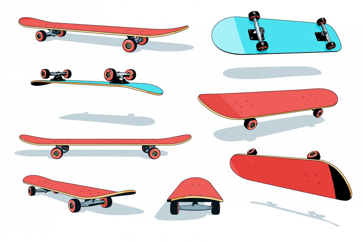 Skateboard Pack example image 1