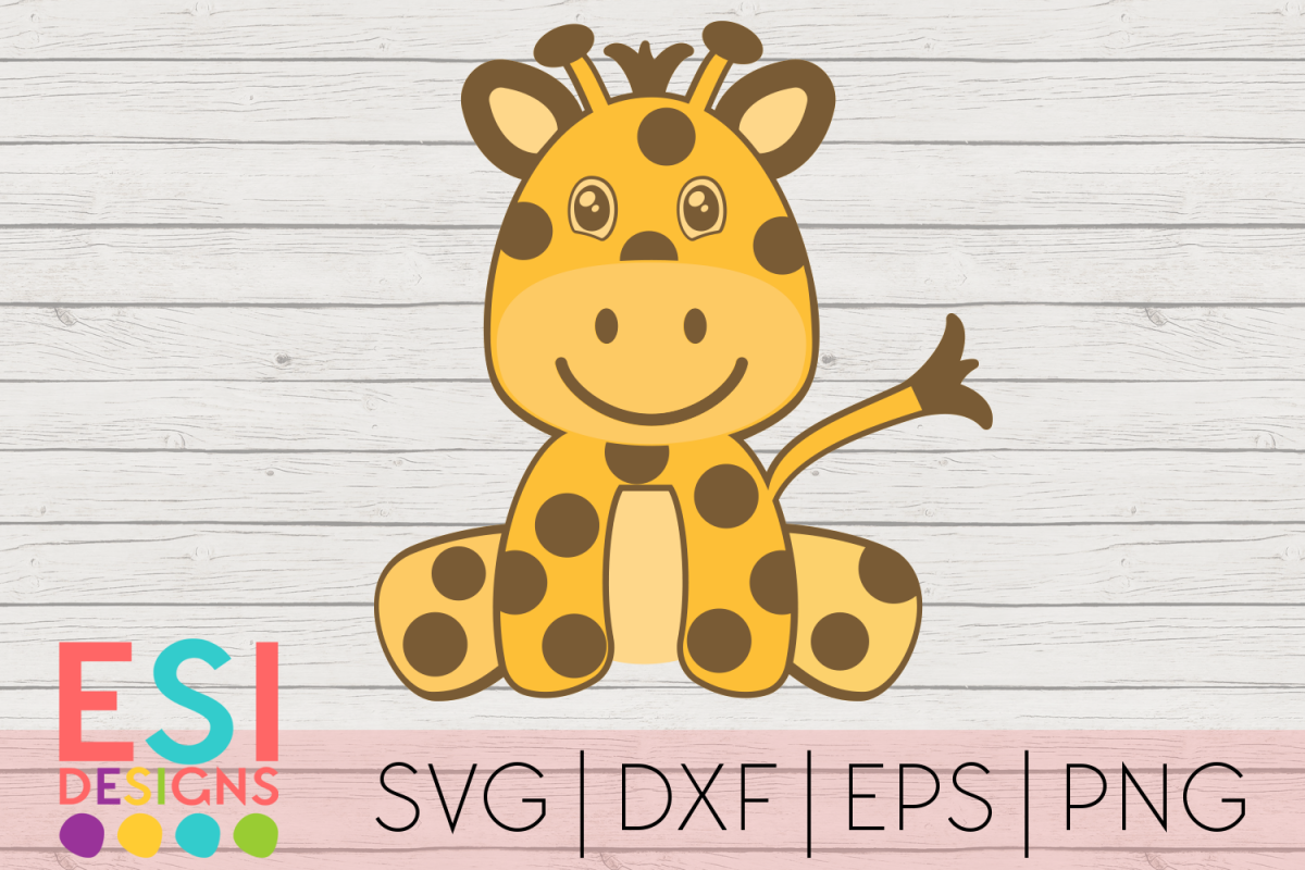 Download Cute Baby Giraffe SVG | Kids SVG |Zoo SVG | SVG DXF EPS PNG (143234) | SVGs | Design Bundles