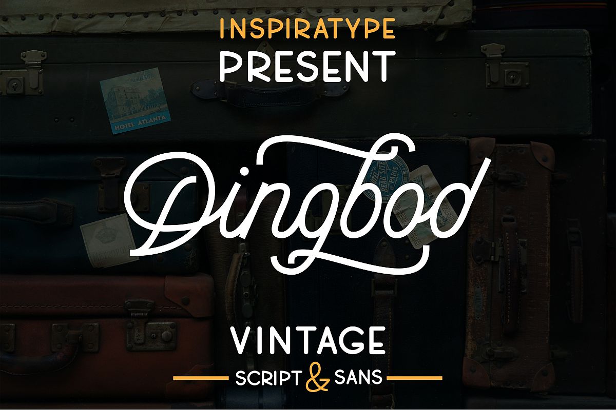 Dingbod - Script and Sans example image 1