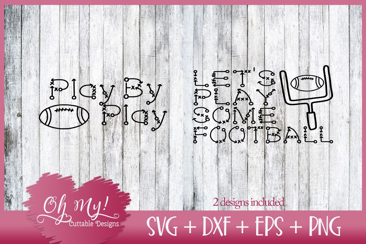 Play Football - SVG DXF EPS PNG Cutting File example image 1