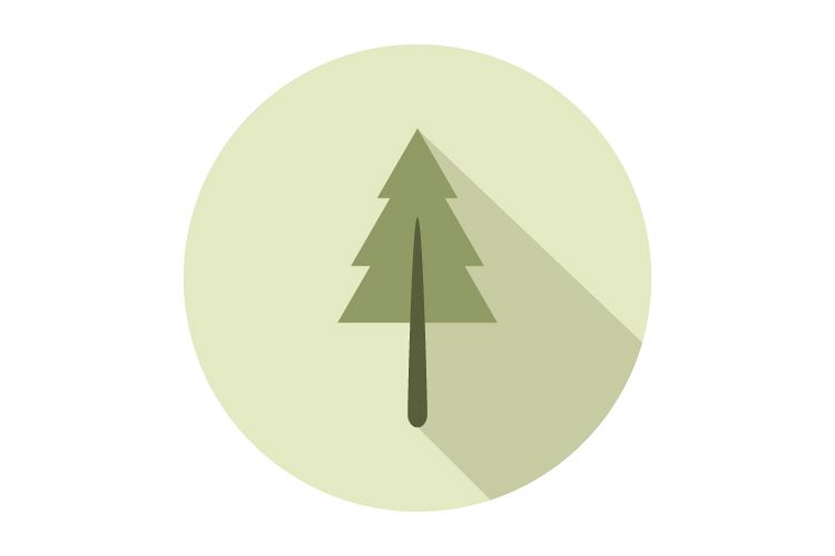 Tree icon example image 1