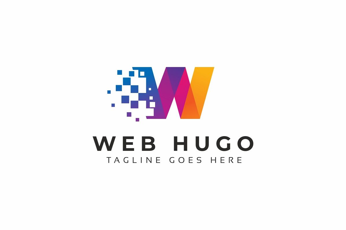 Web Hugo W Letter Logo example image 1