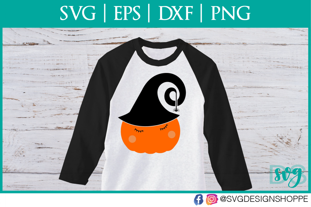 Halloween, Pumpkin, cute face svg, Witch svg, eyelashes svg example image 1