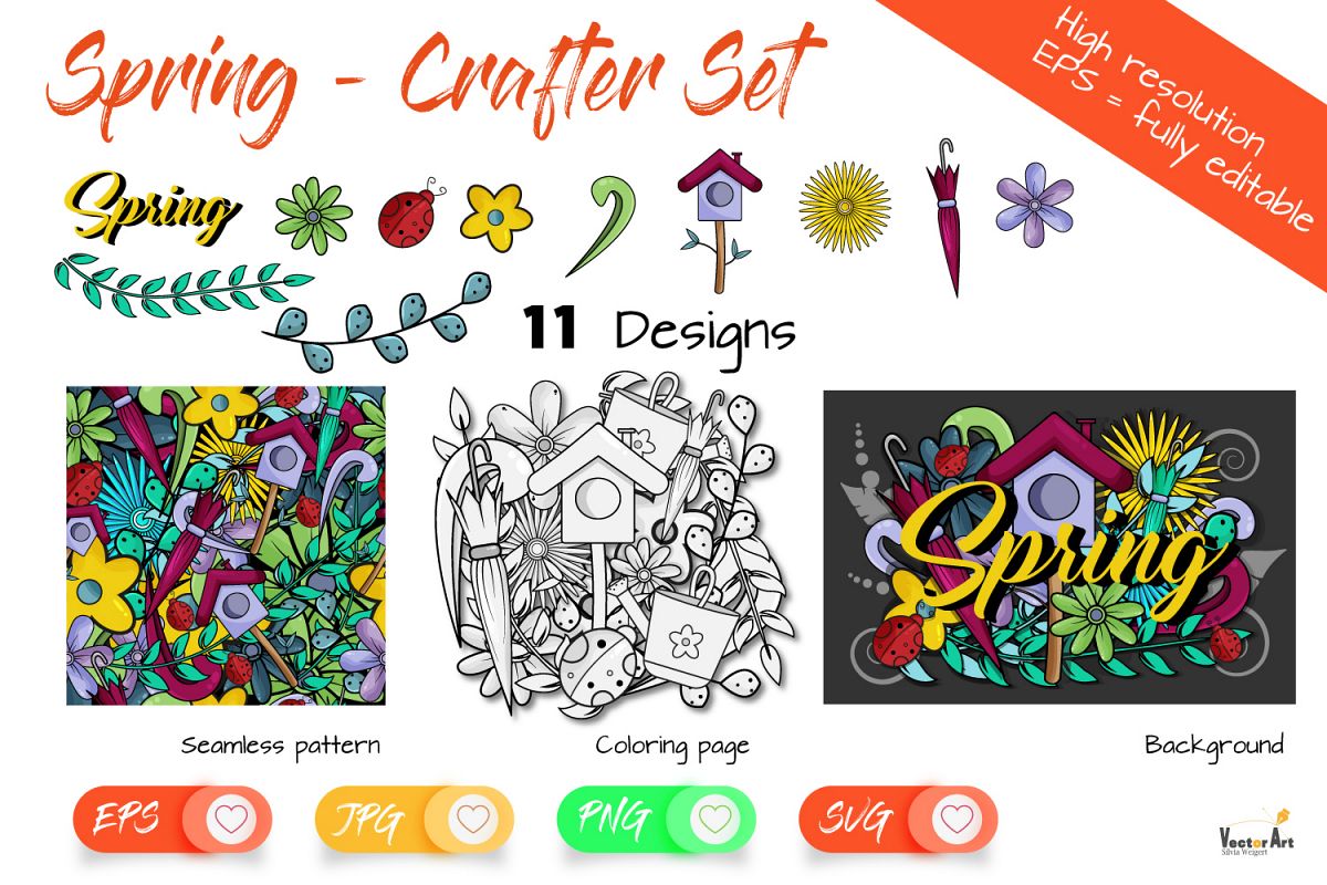Spring Bundle - For Crafters example image 1