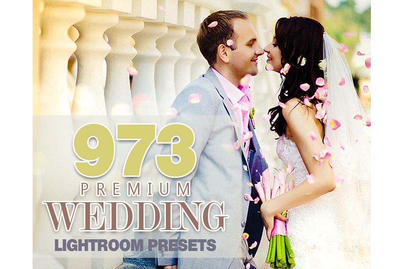 973 Premium Wedding Lightroom Presets Collection (Presets for Lightroom 5,6,CC) example image 1