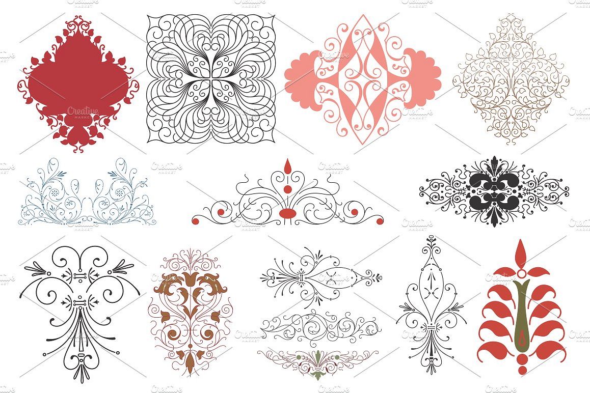 Soft Garden Collection Vector Three example image 1