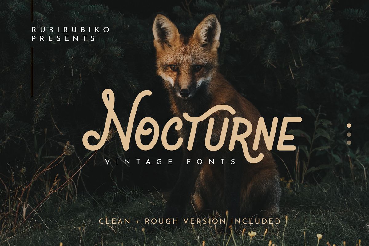 Nocturne - Vintage Fonts example image 1