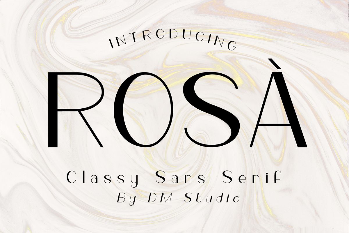ROSÀ - Classy Sans Serif example image 1