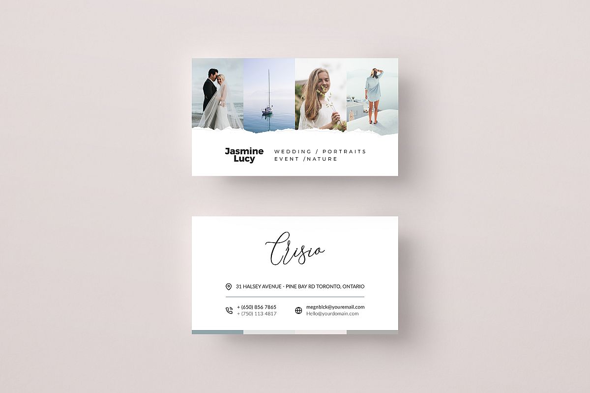 Photography Business Cards example image 1
