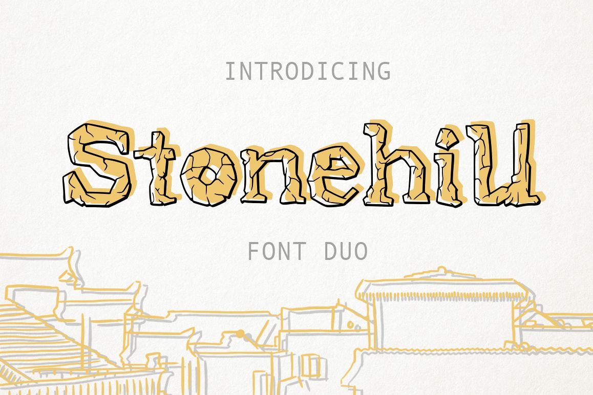Stonehill Duo Font. example image 1